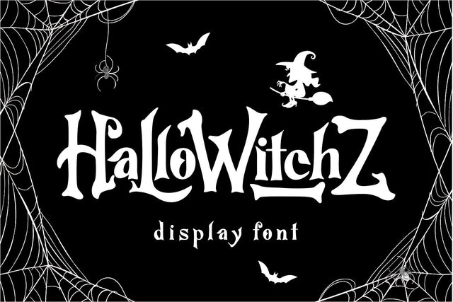 HalloWitchZ Font Mozarella 