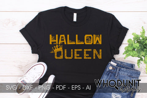 HallowQueen SVG | Halloween Cut File SVG Whodunit Designs 