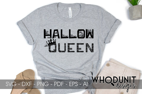 HallowQueen SVG | Halloween Cut File SVG Whodunit Designs 