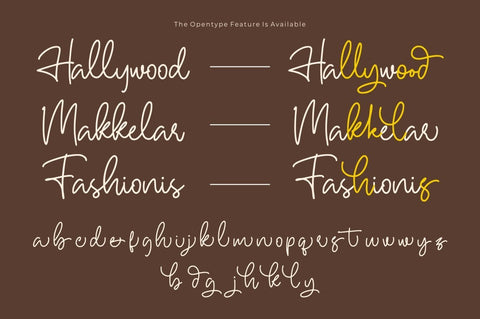 Hallywood - Handwritten Script Font Font StringLabs 