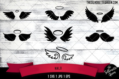 Halo SVG File, SVG Bundle File-Cut File-Vector Clip Art for Commercial & Personal Use-Download-Cricut,Cameo,Explore,SCAL,Silhouette SVG Loveleen Kaur 