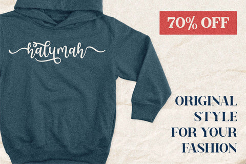 halymah Font Letterena Studios 