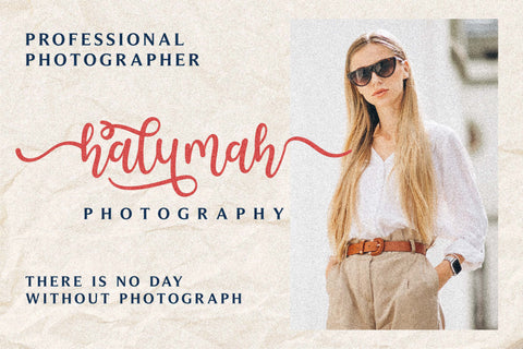 halymah Font Letterena Studios 