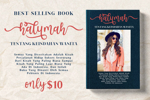 halymah Font Letterena Studios 