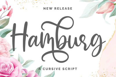 Hamburg Font Fallen Graphic Studio 