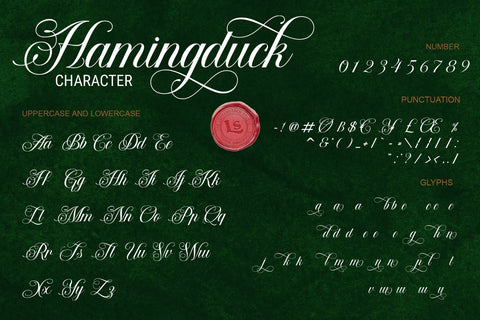 Hamingduck Font letterstockstd 
