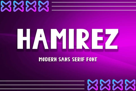 Hamirez Font Prasetya Letter 