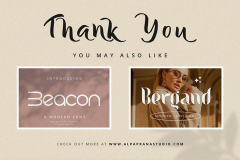 Hammond - Elegant Display Font Font Alpaprana Studio 