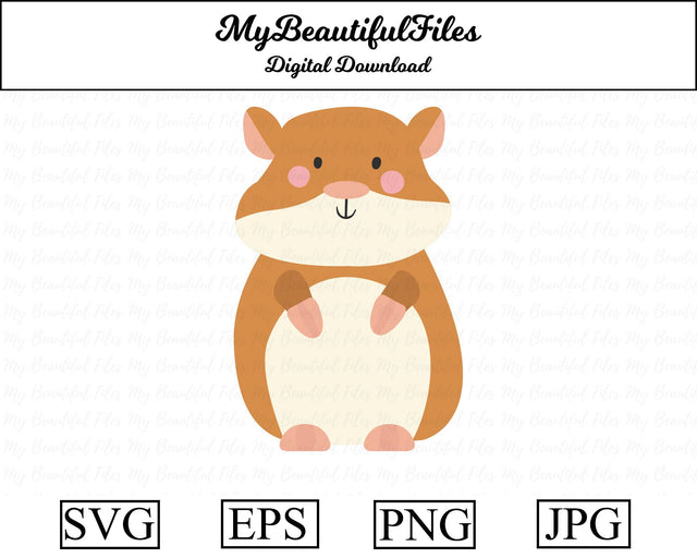 hamster - animal SVG MyBeautifulFiles 