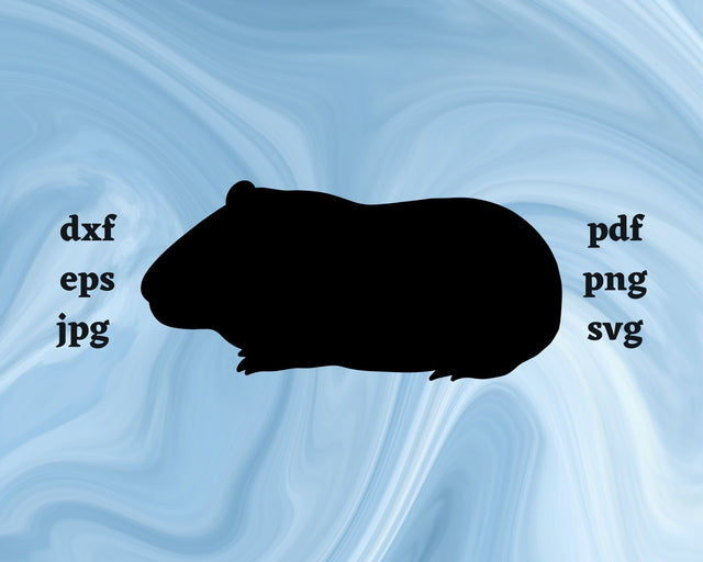 Hamster SVG Cut File SVG Northern Light SVG 