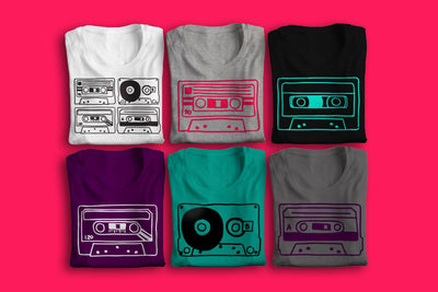 Hand Drawn Cassette Tapes SVG Risa Rocks It 