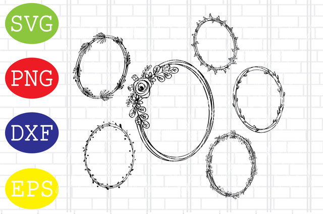 Hand Drawn Floral, Floral Svg, Hand Drawn Svg, Floral Svg, Hand Drawn Svg, Flower Svg, Plant Svg, Flower Wreath Svg, Flower Decoration SVG DigitalSvgFiles 