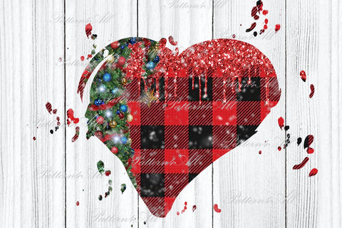 Hand Drawn Heart,Christmas Heart PNG Sublimation ArtStudio 