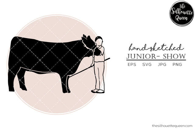 Hand drawn Jr Show clipart clip art, logo, cut files for Silhouette Cameo Studio, Cricut Design Space, Svg, Png, Vector Design SVG Loveleen Kaur 