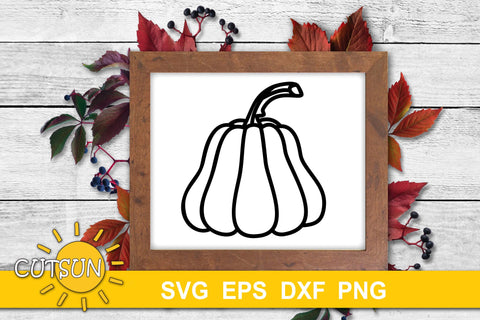 Hand drawn Pumpkin SVG bundle of 10 | Doodle pumpkins svg SVG CutsunSVG 