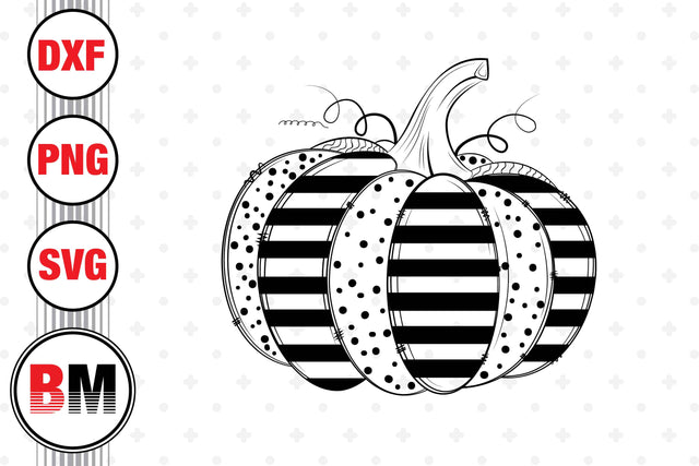 Hand Drawn Pumpkin SVG, PNG, DXF Files SVG BMDesign 