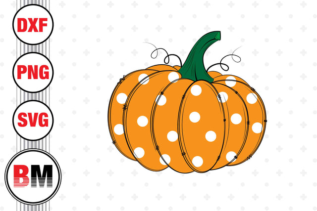 Hand Drawn Pumpkin SVG, PNG, DXF Files SVG BMDesign 