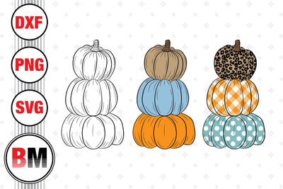 Hand Drawn Pumpkin SVG, PNG, DXF Files SVG BMDesign 