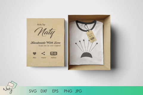 Hand Drawn Sewing Illustrations. SVG Arts By Naty 