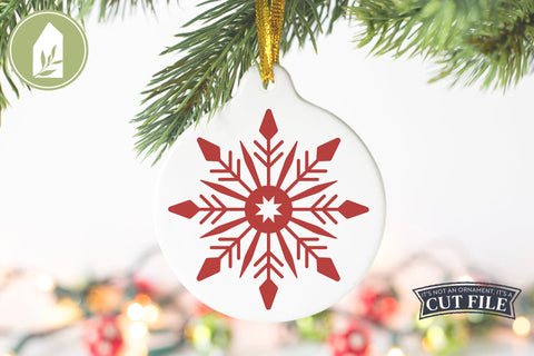 Hand Drawn Snowflake SVG | Christmas SVG SVG LilleJuniper 