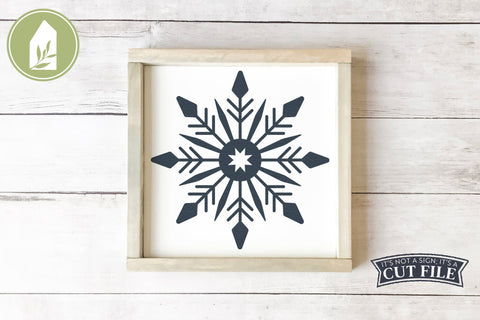Hand Drawn Snowflake SVG | Christmas SVG SVG LilleJuniper 