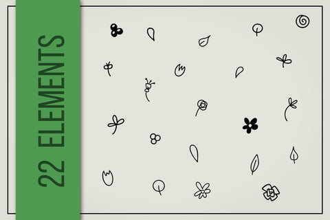 Hand drawn wreaths, laurels and elements SVG Boertiek 