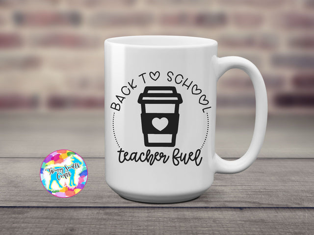 Hand Lettered Back to School Teacher cut file SVG Twiggy Smalls Crafts 