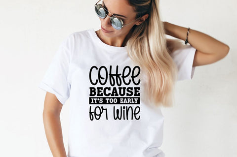 Hand lettered Coffee SVG Bundle SVG SH_Tee store 