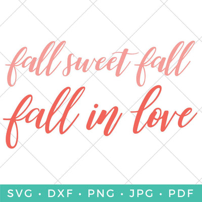 Hand-Lettered Fall Mini Bundle SVG Hey Let's Make Stuff 