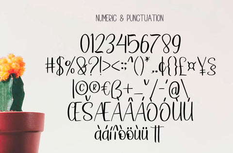 Hand Lettering Font Yuby 