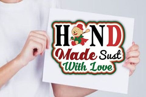 Hand Made Sust With Love SVG Angelina750 