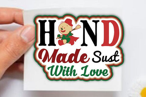 Hand Made Sust With Love SVG Angelina750 