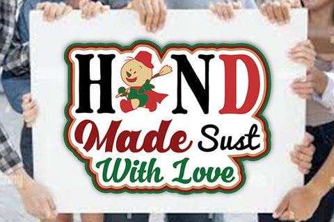 Hand Made Sust With Love SVG Angelina750 