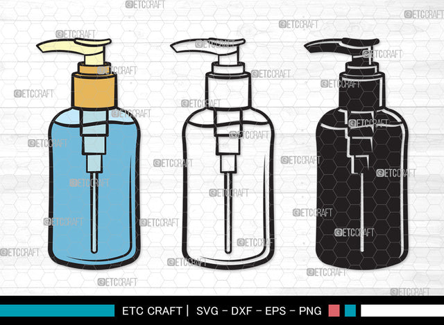Hand Sanitizer Clipart SVG | Sanitizer Svg | Sanitizer Bottle Svg | Spray bottle Cleaner Svg | Spray Bottle Svg | Disinfectant Spray Svg | Hand Sanitizer Clipart SVG ETC Craft 