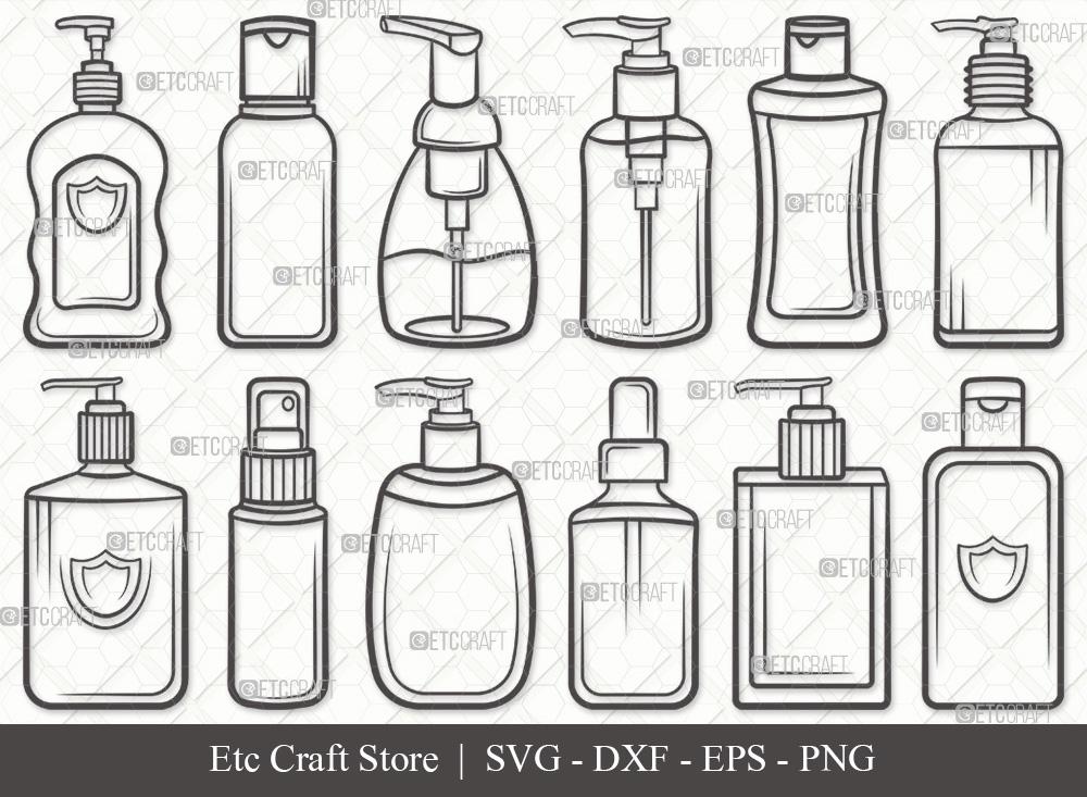 Single continuous line drawing hand sanitizer...のイラスト素材 [102935729] - PIXTA