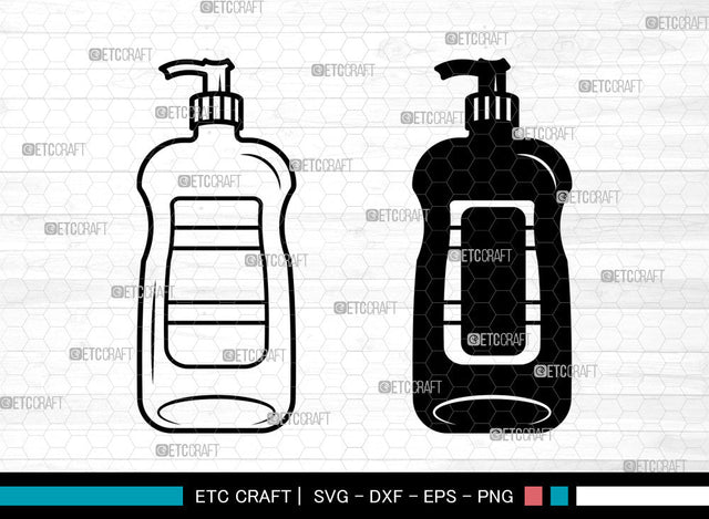 Hand Sanitizer SVG, Hand Sanitizer SVG, Sanitizer Bottle Svg, Spray Bottle Svg, Disinfectant Spray Svg, Hand Sanitizer SVG ETC Craft 