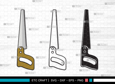 Hand Saw Clipart SVG | Meat Hand Saws Svg | Lumberjack Saw Svg | Handsaw Shape Svg | Handsaw Tool Svg | Carpenters Tools Svg | Hand Saw Clipart SVG ETC Craft 