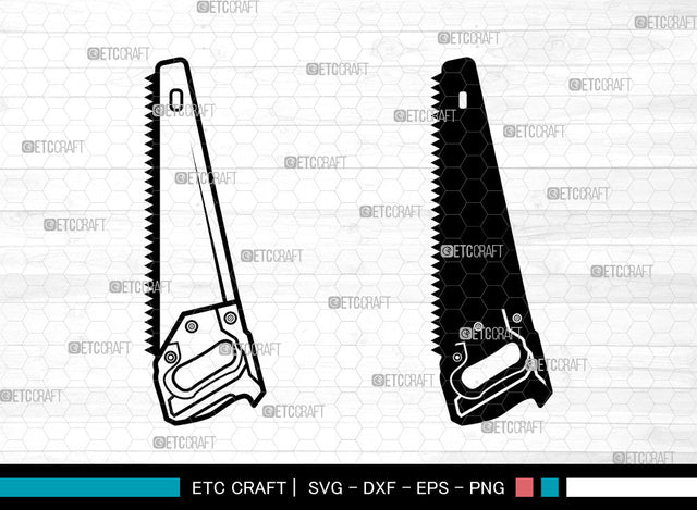 Hand Saw SVG, Hand Saw Icon Svg, Meat Hand Saws Svg, Lumberjack Saw Svg, Repair Svg, Hand Saw SVG ETC Craft 