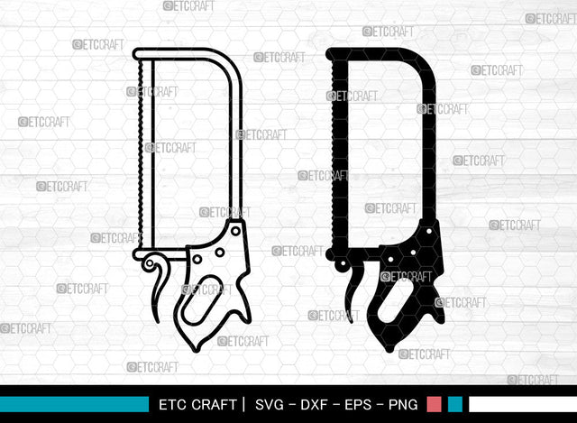 Hand Saw SVG, Hand Saw Icon Svg, Meat Hand Saws Svg, Lumberjack Saw Svg, Repair Svg, Hand Saw SVG ETC Craft 