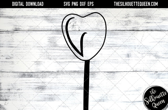 Hand Sketched Heart Shape Lollipop Candy Gay Pride , Lesbian , LGBT, LGBTQ, Queer, Svg, cut files Cricut, Sublimation designs SVG Loveleen Kaur 