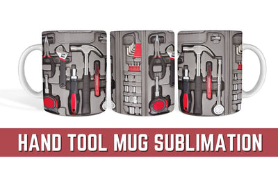 Hand Tool Mug Sublimation Sublimation SvgOcean 