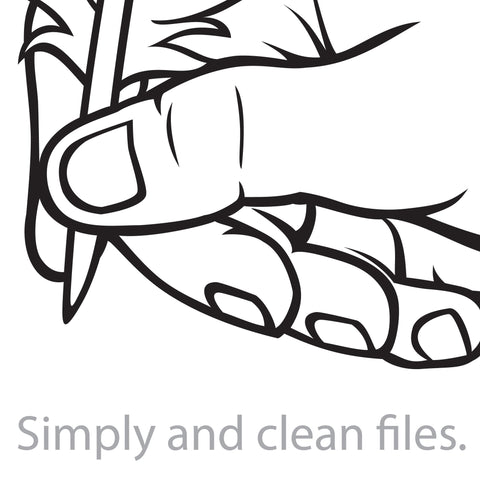 Hand writing with feather SVG TribaliumArtSF 