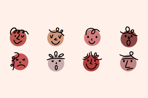 Handcrafted cute emoticons bundle SVG Masyafi Studio 