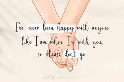 Handlight Font Allouse.Studio 