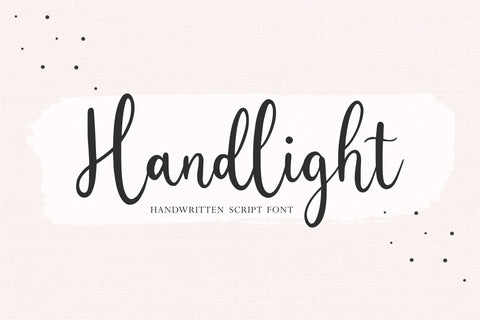 Handlight Font Allouse.Studio 
