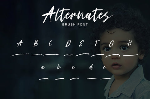 Handmade Brush Font Font Yuby 