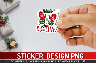 Handmade by elves Sublimation PNG Sublimation Regulrcrative 
