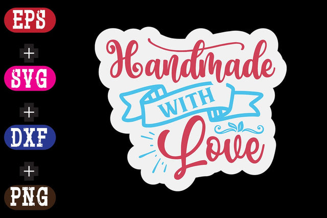 Handmade With Love SVG Nurstore 