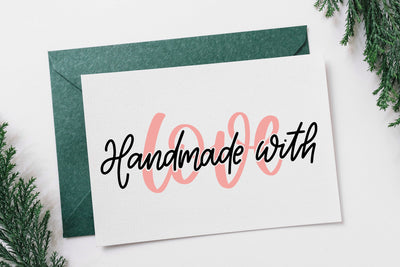 Handmade With Love SVG Small Business Sticker SVG dapiyupi store 