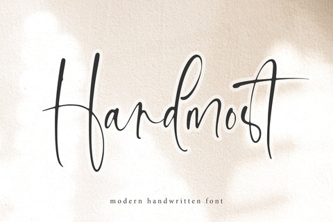 Handmost Font Aestherica Studio 